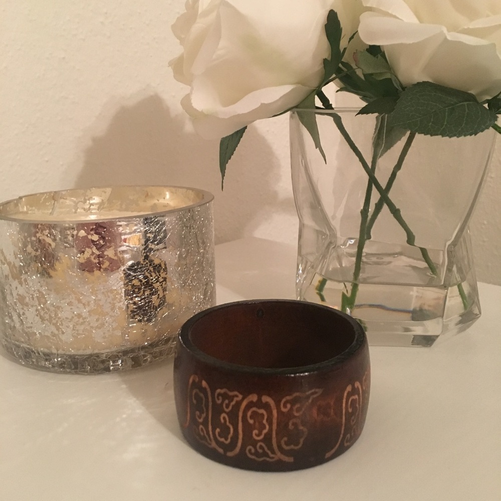 Brown rustic tribal bracelet